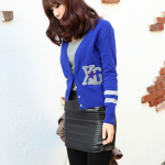 Black Quilted Skirt