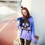 Boxy Skull Sweater