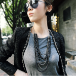 Mixed Materials Necklace