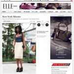 Elle Magazine - New York Fashion Week Streetstyle
