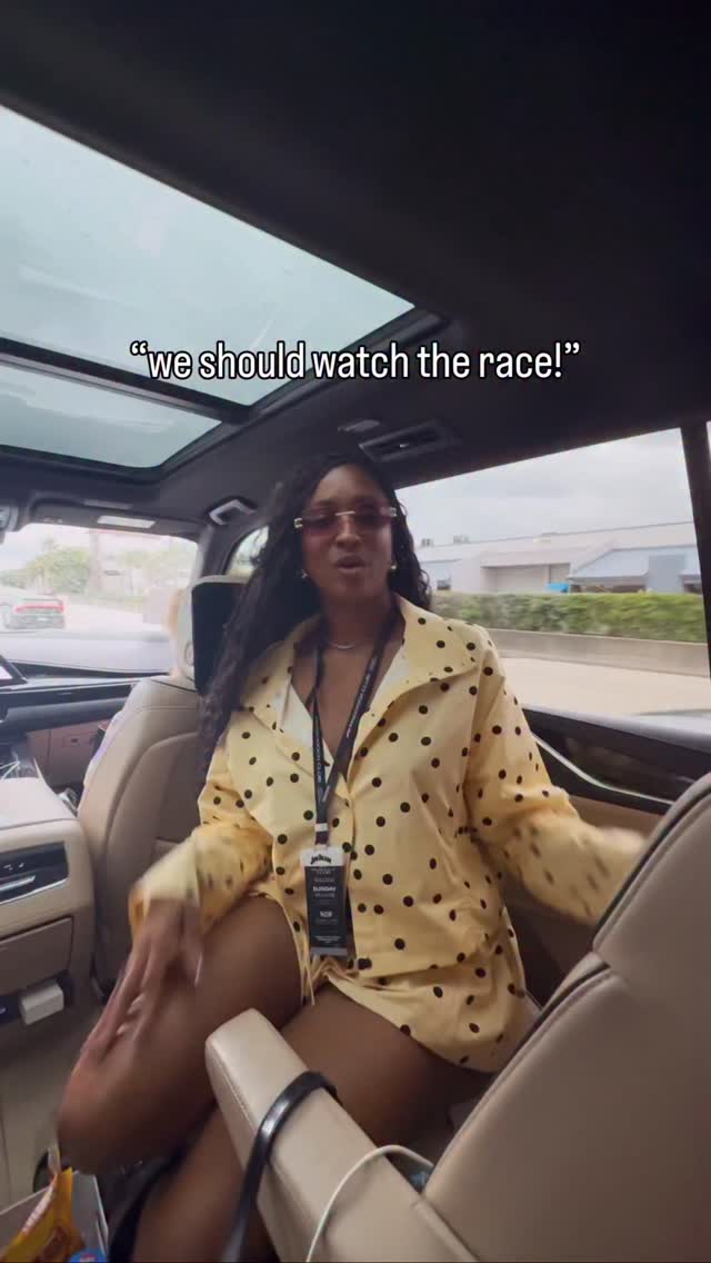 Race day decisions with the crew 🏎️💨🏁