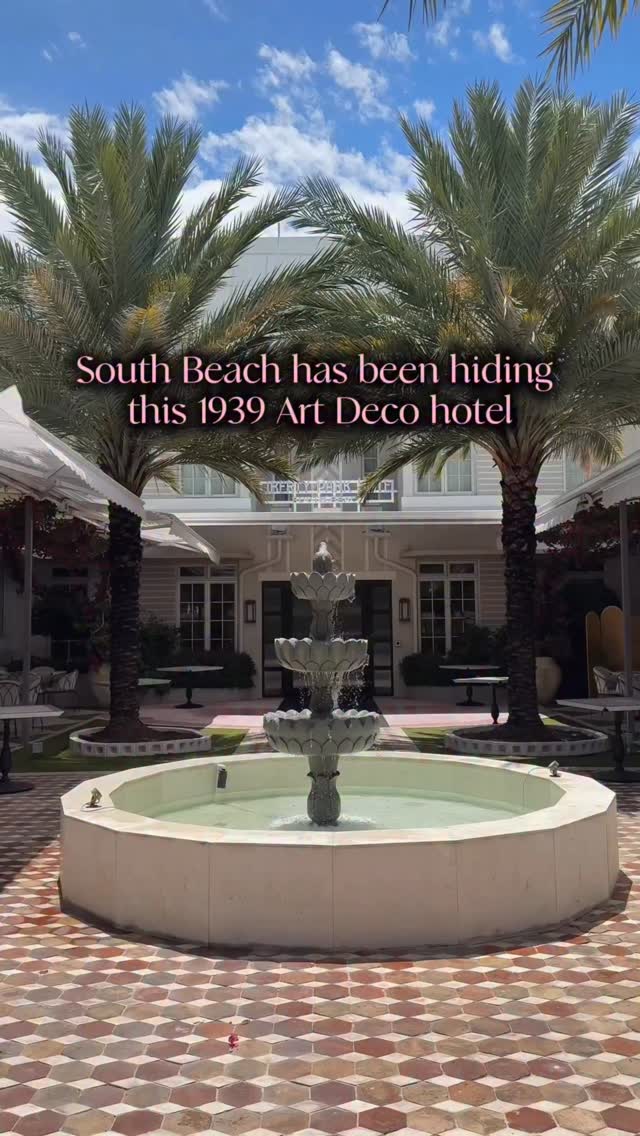No gatekeeping, now you know @libertyparkhotelsouthbeach 🌴🌊🏨